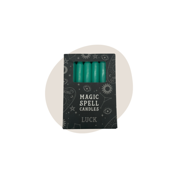 magic spell candels groen